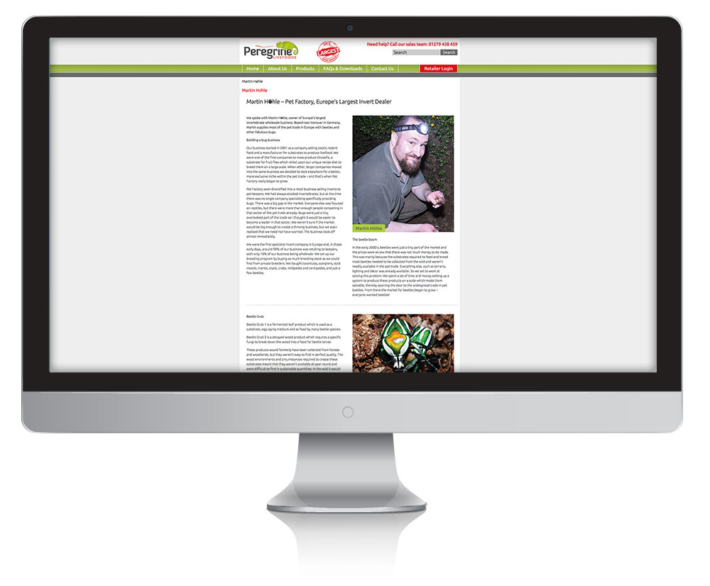 Martin Hohle Landing Page