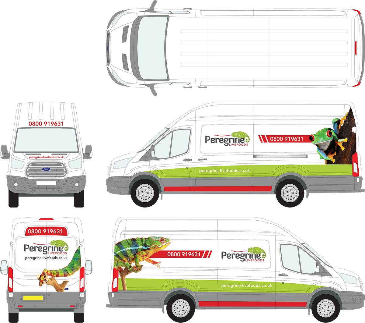 Peregrine Livefoods Vans