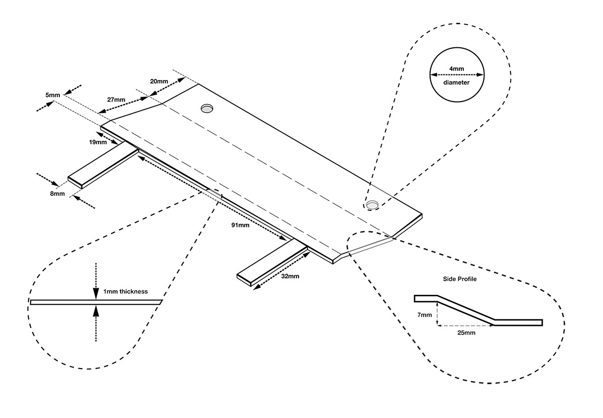 Zoo Med Light Bracket Diagram
