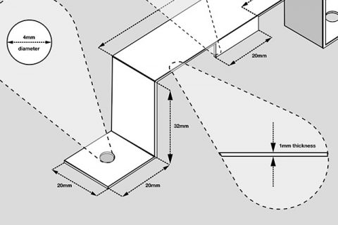 Zoo Med Light Bracket Diagram