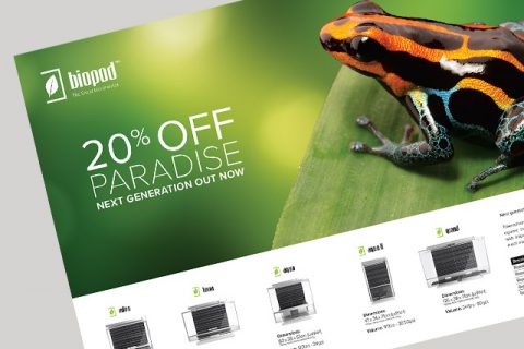 Biopod Magazine Advert