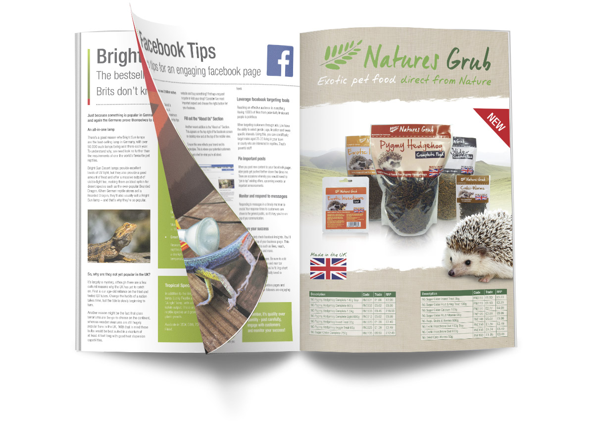 Natures Grub Magazine Advert