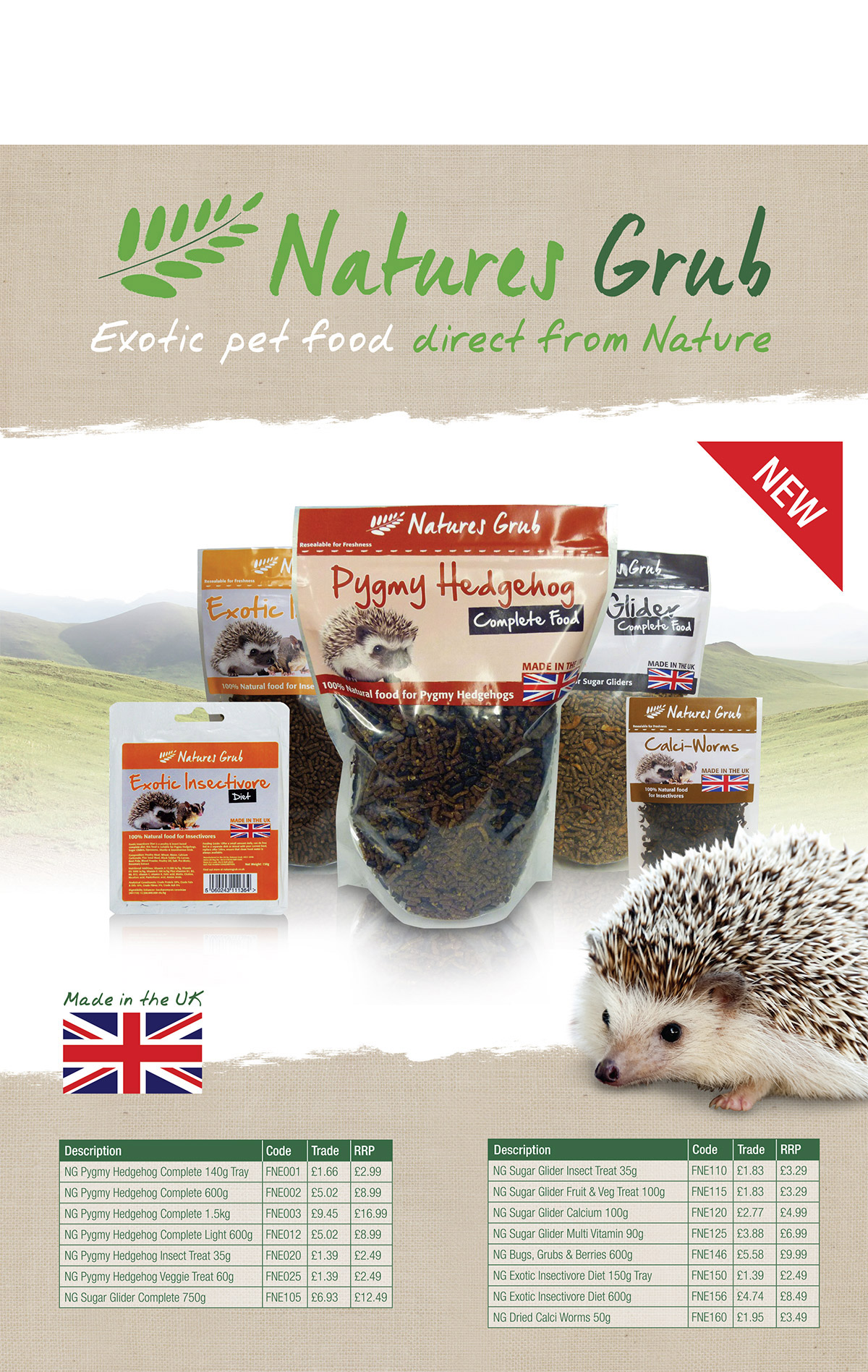 Natures Grub Magazine Advert