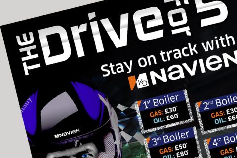 Navien Drive for 5 Promotion magazine advert