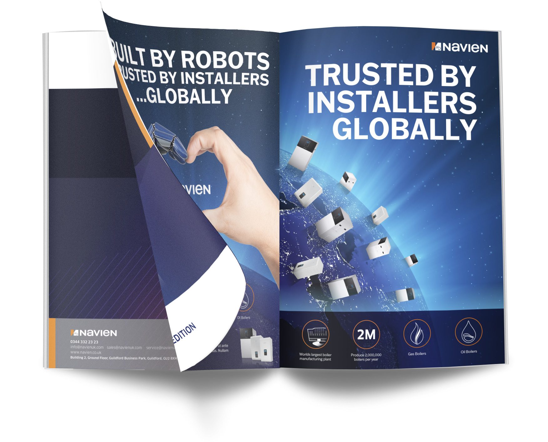Navien Corporate Credibility Magazine Advert