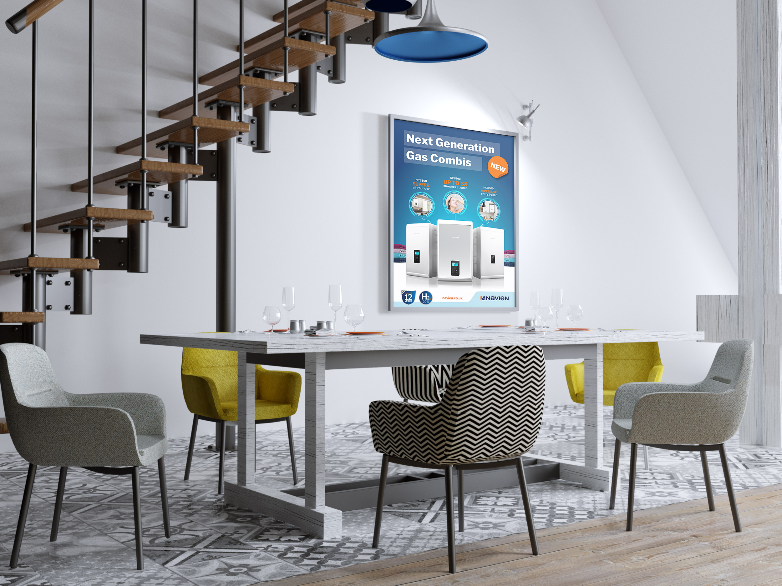 Navien NCB Boiler Family Poster
